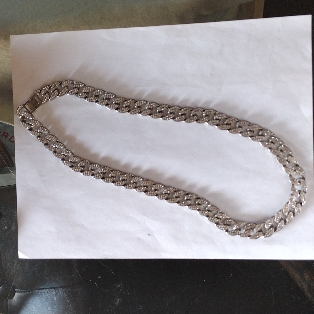 Men's iced out Cuban link chain